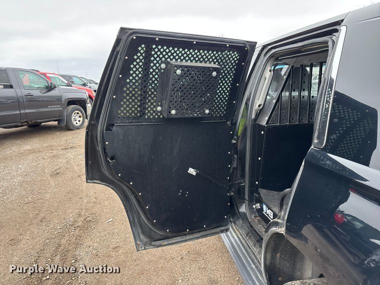 image for item YA2966 2015 Chevrolet  Tahoe Police SUV