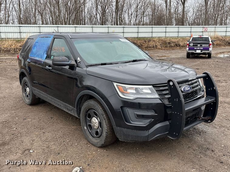 image for item YA2967 2016 Ford Explorer Police Interceptor SUV