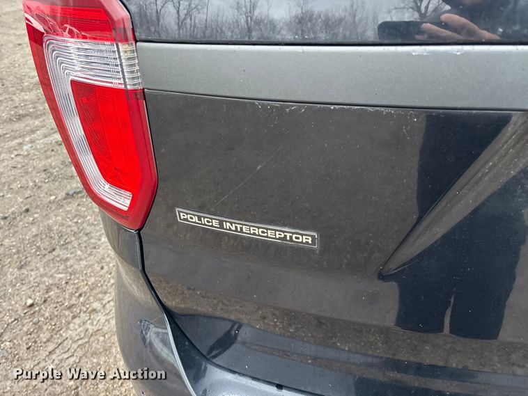 image for item YA2967 2016 Ford Explorer Police Interceptor SUV