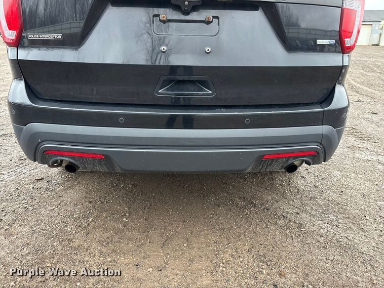 image for item YA2967 2016 Ford Explorer Police Interceptor SUV