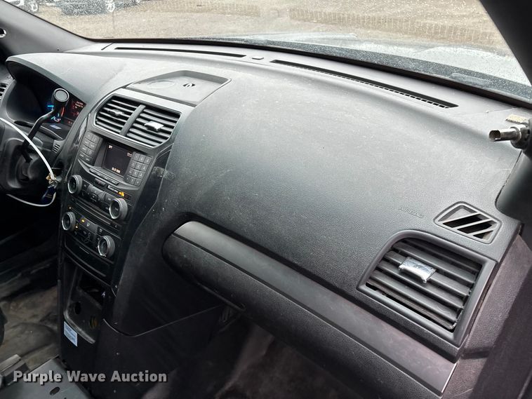 image for item YA2967 2016 Ford Explorer Police Interceptor SUV