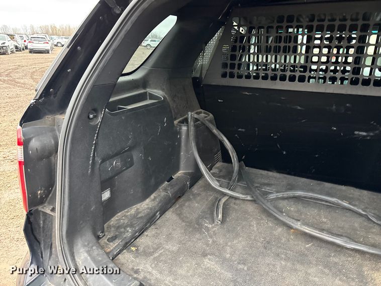 image for item YA2967 2016 Ford Explorer Police Interceptor SUV