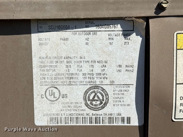image for item DH1968 HVAC units