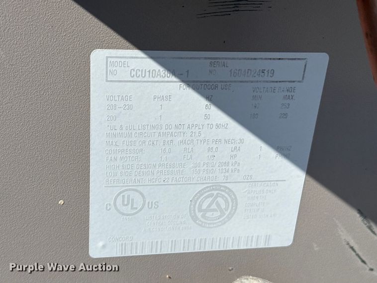 image for item DH1968 HVAC units