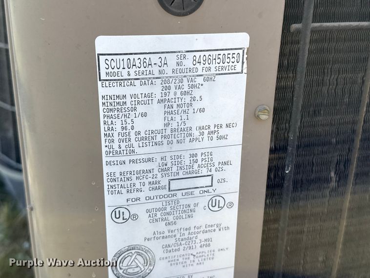 image for item DH1968 HVAC units