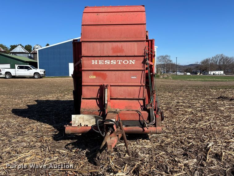 image for item EA4756 Hesston Stack Hand 10 hay bale stacker