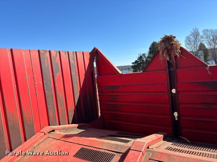 image for item EA4756 Hesston Stack Hand 10 hay bale stacker