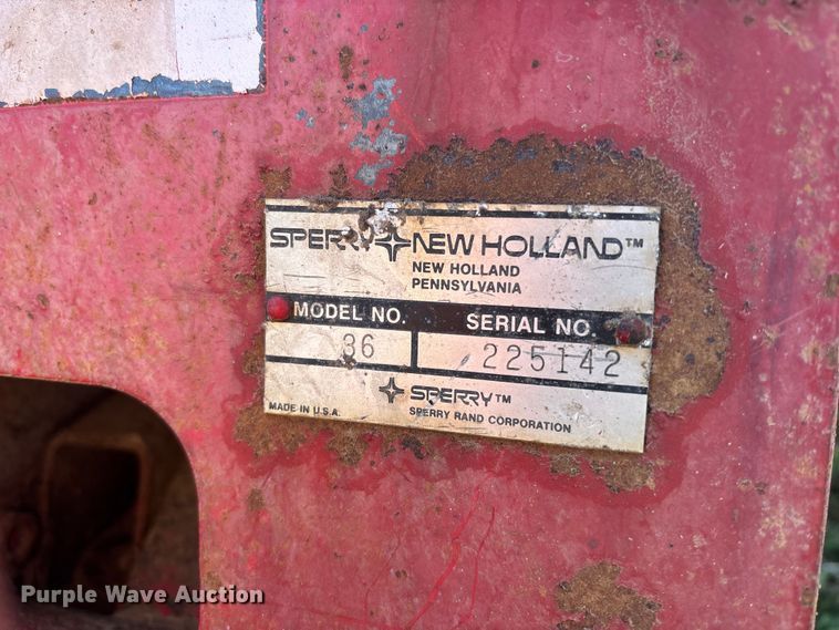 image for item EA4757 Sperry New Holland 36 forage harvester