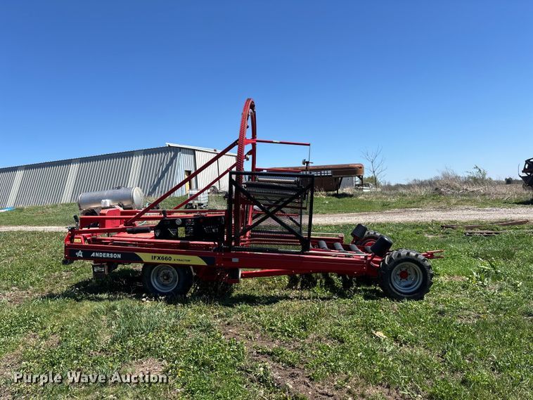 image for item EA4826 2016 Anderson IFX660 bale wrapper