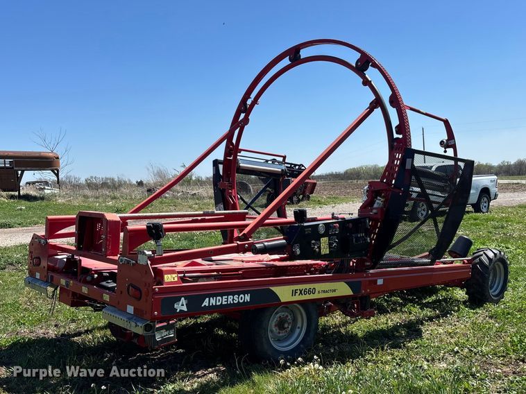 image for item EA4826 2016 Anderson IFX660 bale wrapper