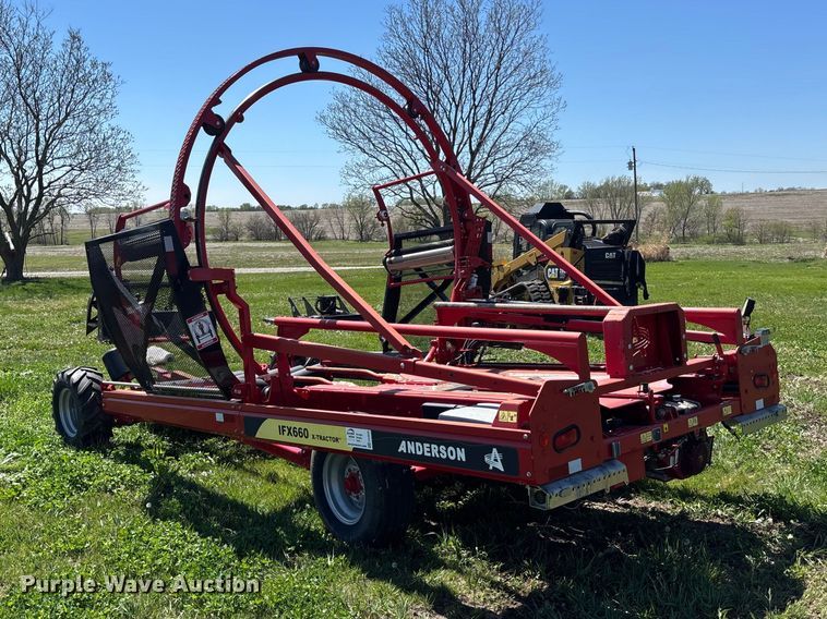 image for item EA4826 2016 Anderson IFX660 bale wrapper