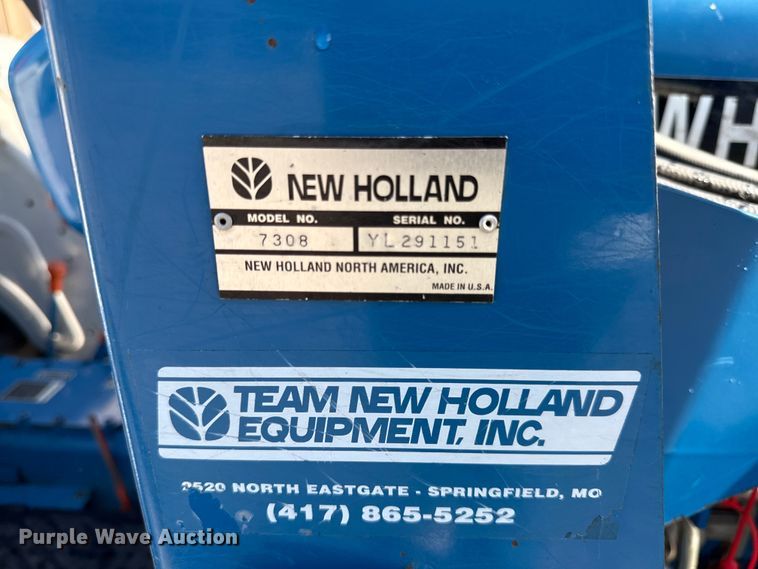 image for item EC4577 1996 New holland 1715 MFWD tractor