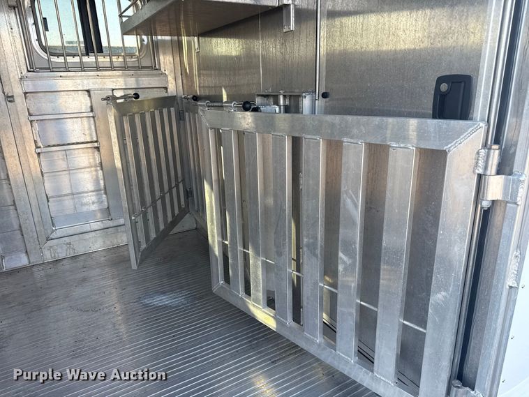 image for item EG1716 2025 Exiss Sooner Trailer Mfg. Sooner Select 7026 livestock trailer