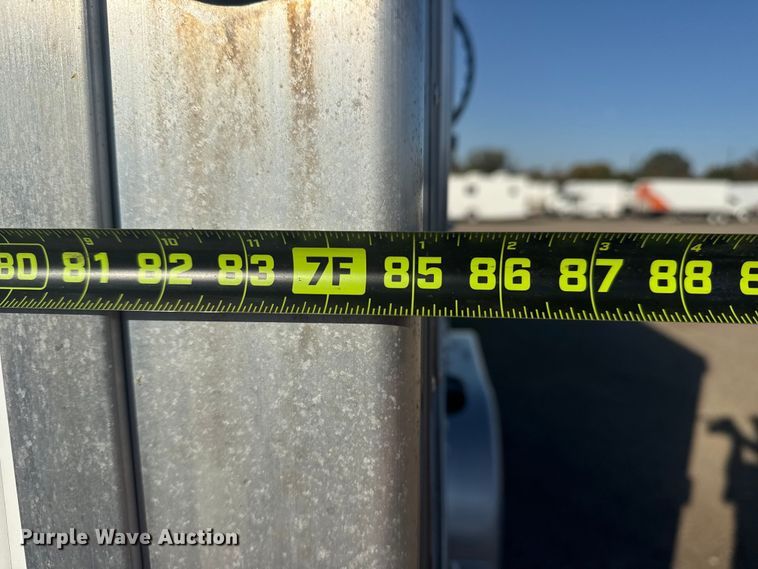 image for item EG1716 2025 Exiss Sooner Trailer Mfg. Sooner Select 7026 livestock trailer