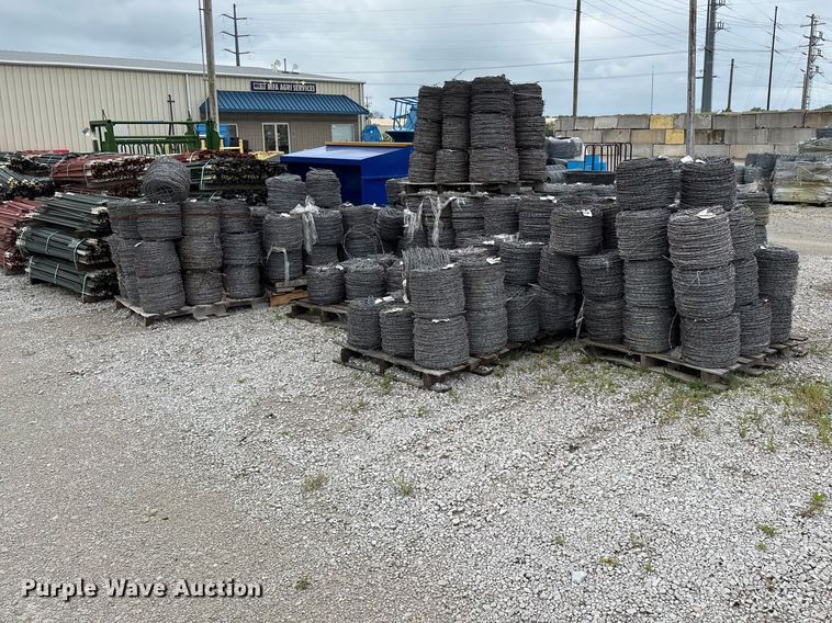 image for item EO4188 Approximately (270) rolls of barbed wire