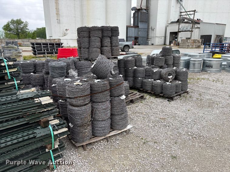 image for item EO4188 Approximately (270) rolls of barbed wire
