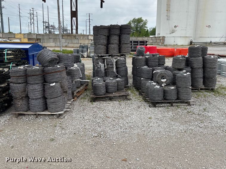 image for item EO4188 Approximately (270) rolls of barbed wire