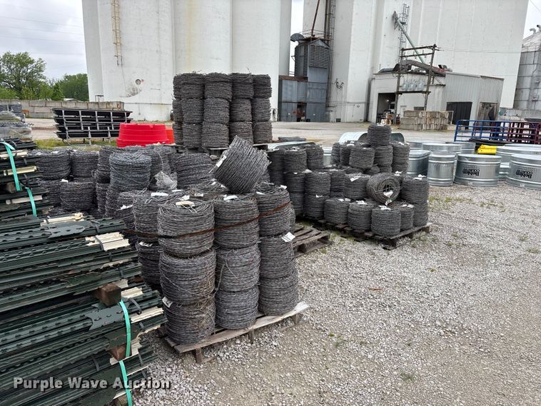 image for item EO4188 Approximately (270) rolls of barbed wire