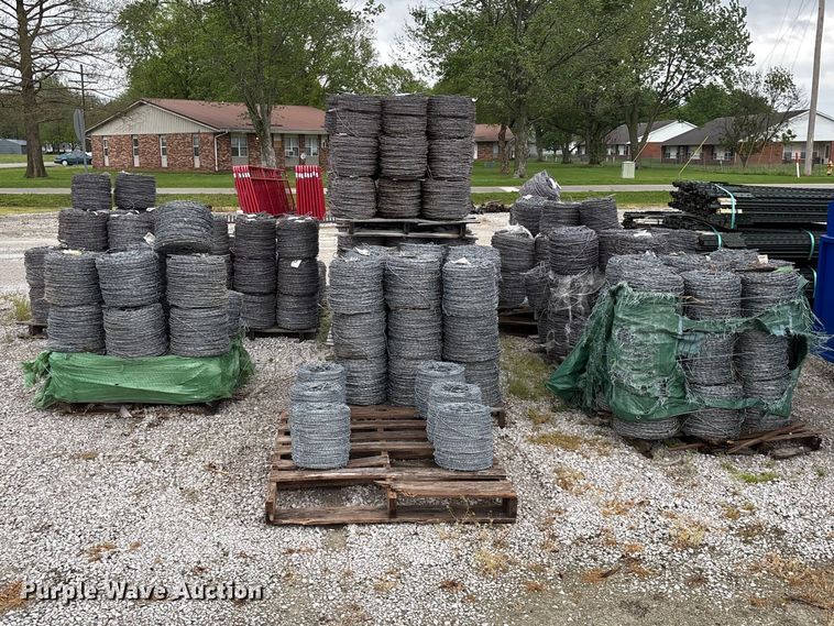 image for item EO4188 Approximately (270) rolls of barbed wire