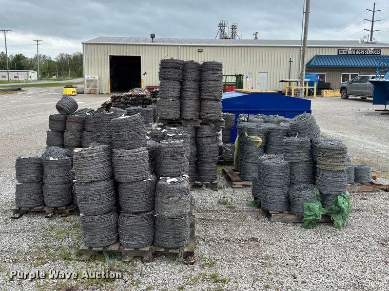 image for item EO4188 Approximately (270) rolls of barbed wire