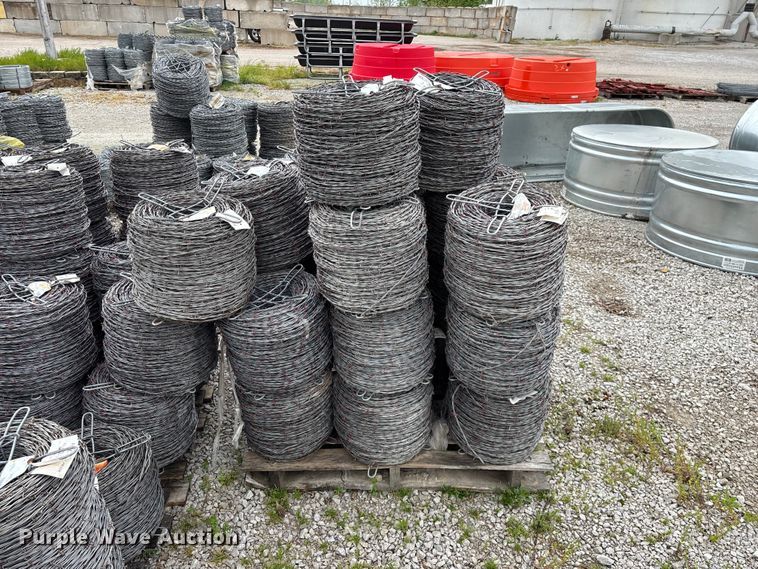 image for item EO4188 Approximately (270) rolls of barbed wire
