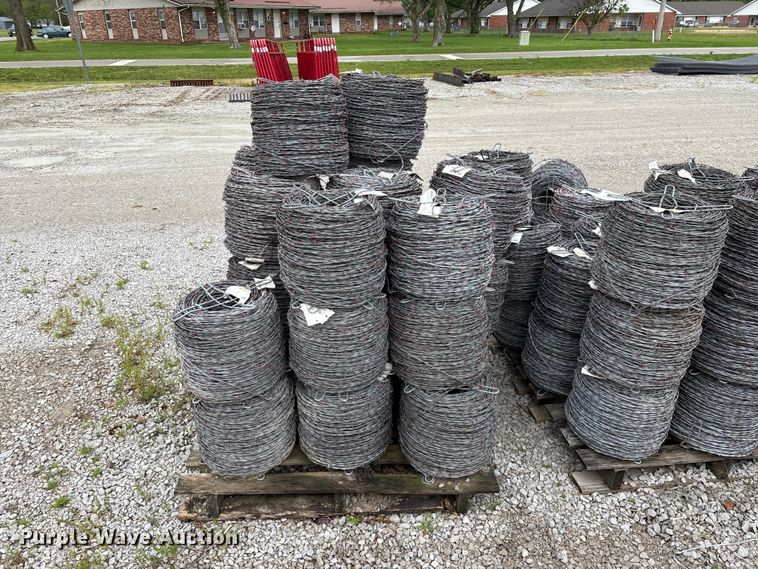 image for item EO4188 Approximately (270) rolls of barbed wire