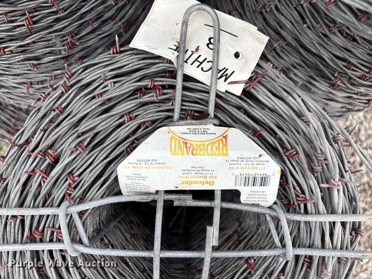 image for item EO4188 Approximately (270) rolls of barbed wire