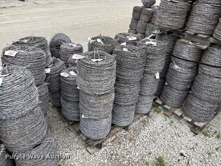 image for item EO4188 Approximately (270) rolls of barbed wire