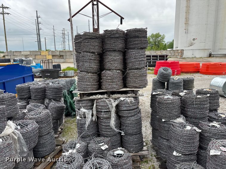 image for item EO4188 Approximately (270) rolls of barbed wire