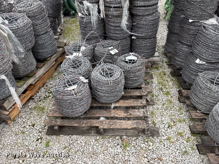 image for item EO4188 Approximately (270) rolls of barbed wire