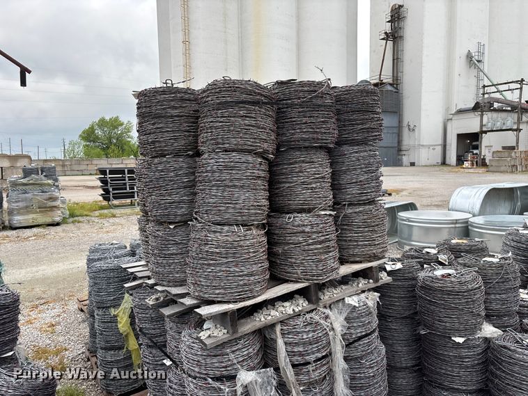 image for item EO4188 Approximately (270) rolls of barbed wire
