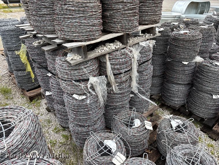 image for item EO4188 Approximately (270) rolls of barbed wire
