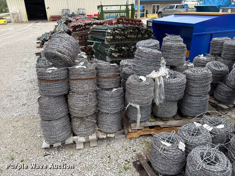 image for item EO4188 Approximately (270) rolls of barbed wire