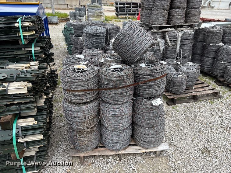 image for item EO4188 Approximately (270) rolls of barbed wire
