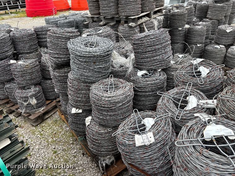 image for item EO4188 Approximately (270) rolls of barbed wire