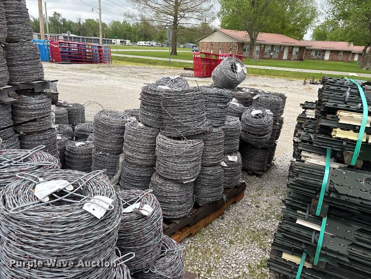 image for item EO4188 Approximately (270) rolls of barbed wire