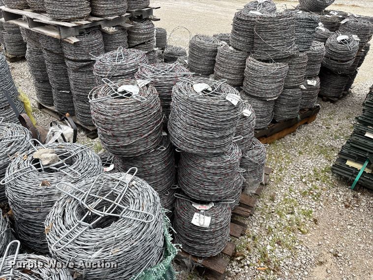 image for item EO4188 Approximately (270) rolls of barbed wire