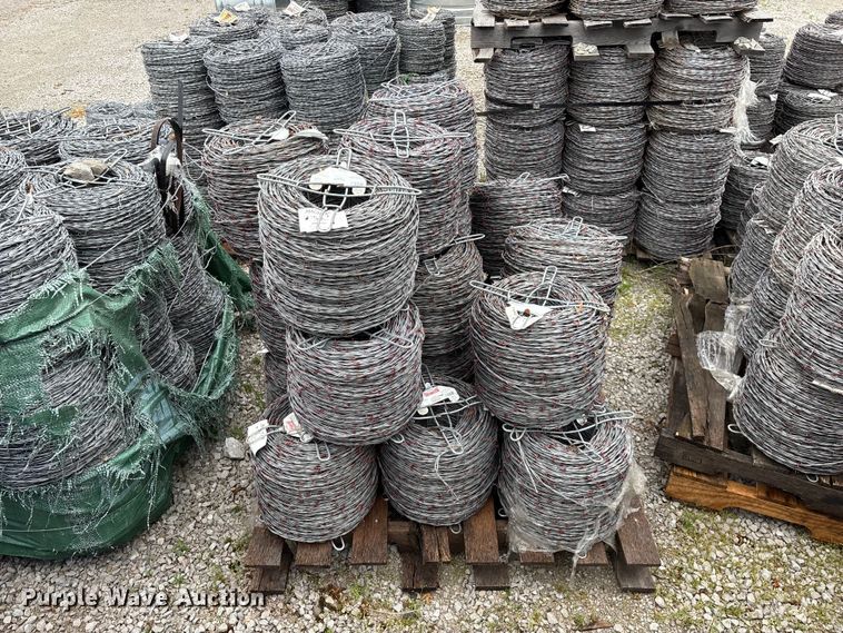 image for item EO4188 Approximately (270) rolls of barbed wire