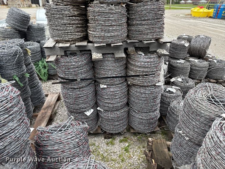 image for item EO4188 Approximately (270) rolls of barbed wire