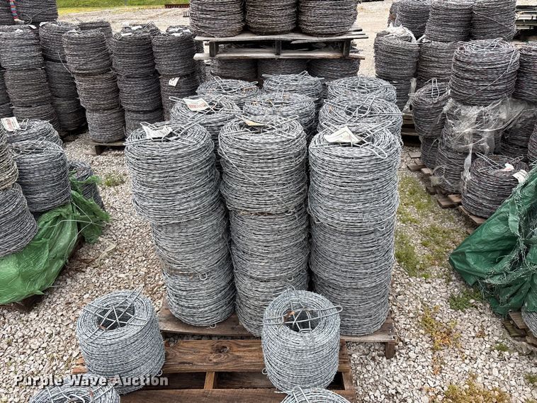 image for item EO4188 Approximately (270) rolls of barbed wire