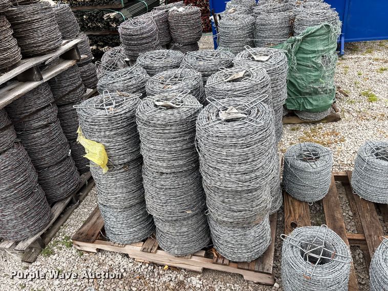 image for item EO4188 Approximately (270) rolls of barbed wire