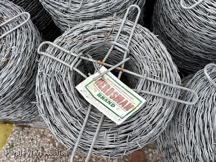 image for item EO4188 Approximately (270) rolls of barbed wire