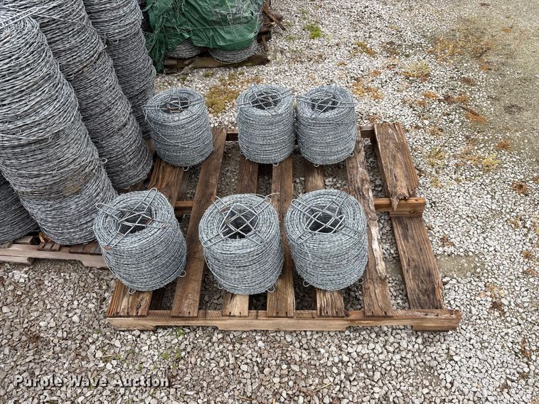 image for item EO4188 Approximately (270) rolls of barbed wire