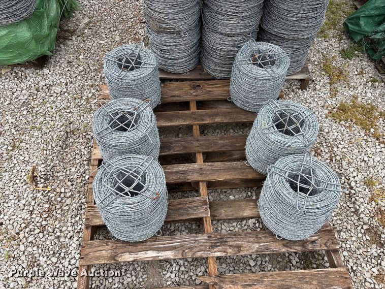 image for item EO4188 Approximately (270) rolls of barbed wire