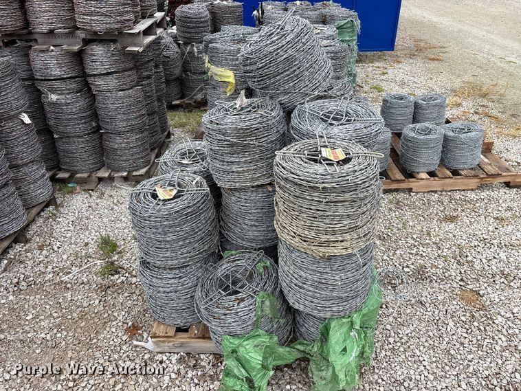 image for item EO4188 Approximately (270) rolls of barbed wire