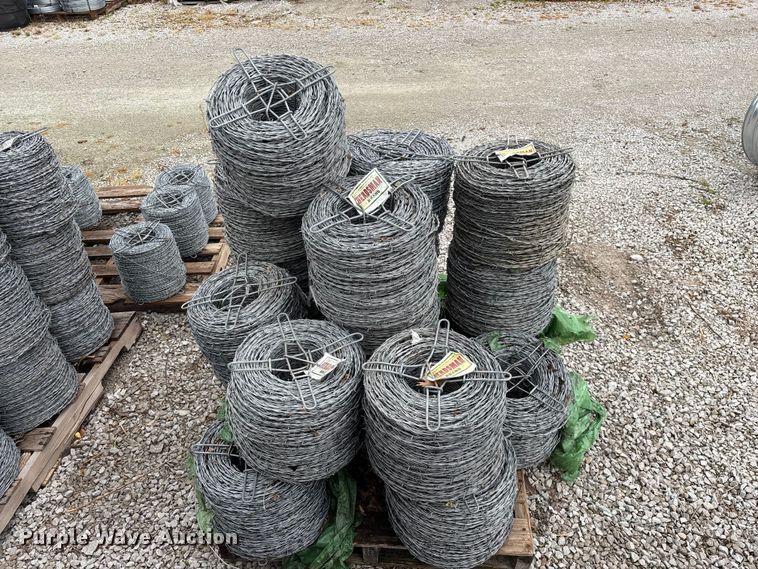 image for item EO4188 Approximately (270) rolls of barbed wire