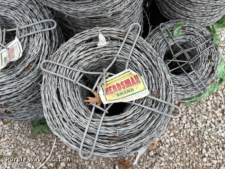 image for item EO4188 Approximately (270) rolls of barbed wire