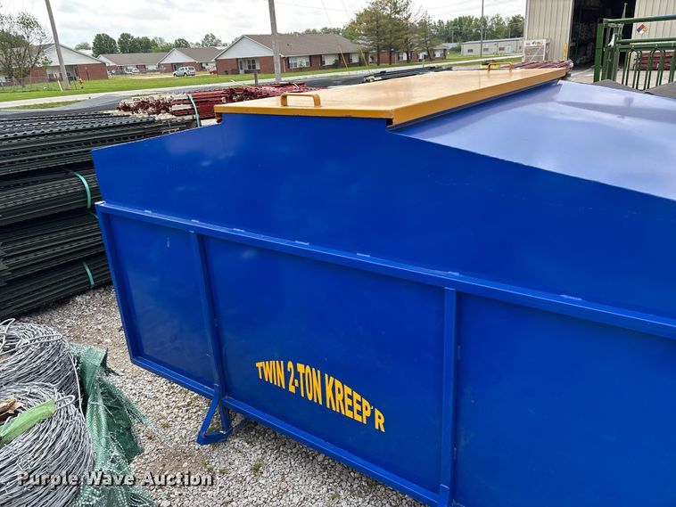 image for item EO4192 Twin 2-Ton Kreep'r livestock feeder