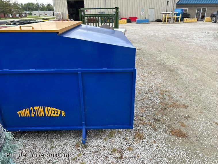 image for item EO4192 Twin 2-Ton Kreep'r livestock feeder