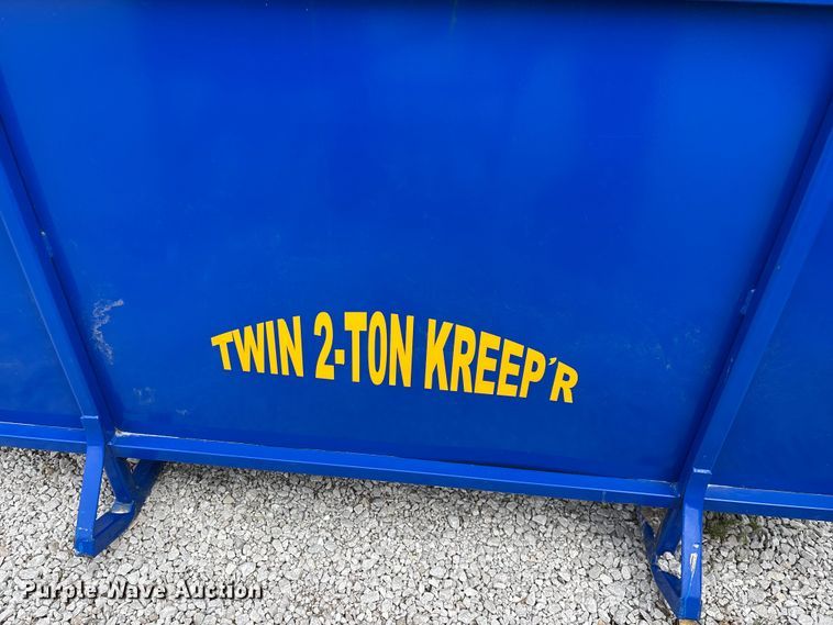 image for item EO4192 Twin 2-Ton Kreep'r livestock feeder